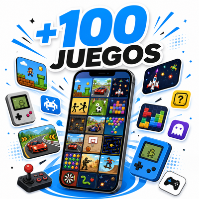 +100 Juegos retro para movil