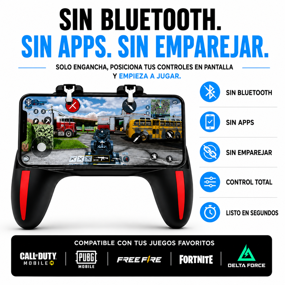Controlador de movil Gamerfy H10