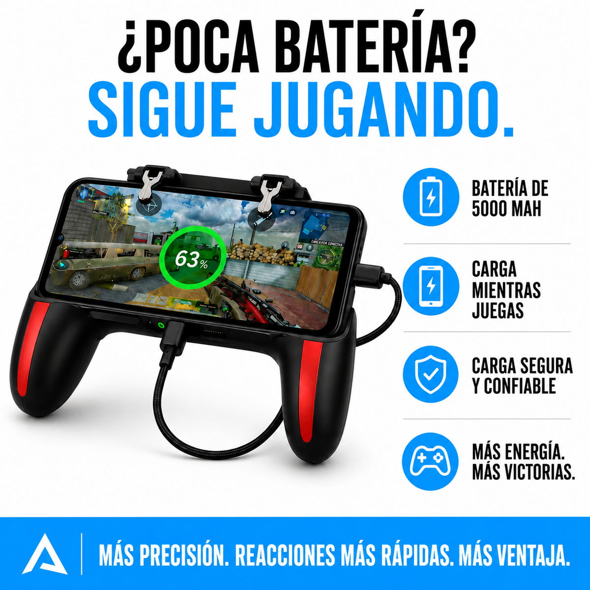Controlador de movil Gamerfy H10